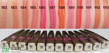 歐萊雅唇乳試色 歐萊雅唇乳色號 歐萊雅唇乳試色 歐萊雅唇乳色號