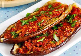 烤茄子的蒜蓉怎么做？燒烤茄子的蒜蓉做法？