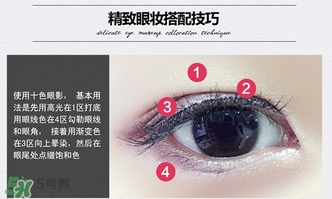 novo眼影怎么畫？novo眼影教程