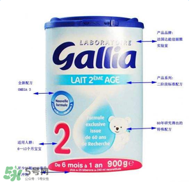 gallia奶粉分段介紹 gallia奶粉分段說(shuō)明