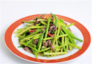 蒜苔尖怎么做好吃？蒜苔尖怎么吃