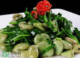 蠶豆和韭菜能一起吃嗎？韭菜炒蠶豆的做法