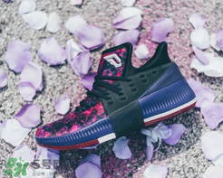 adidas dame3新配色多少錢？阿迪達斯利拉德三代花城玫瑰專柜價格