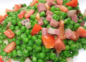 豌豆和火腿能一起吃嗎？豌豆炒火腿腸的做法