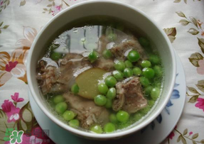 豌豆和排骨能一起燉嗎？豌豆和排骨能一起吃嗎？