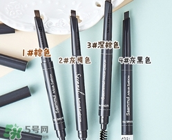 the saem得鮮雙頭眉筆色號(hào)試色 得鮮眉筆怎么樣