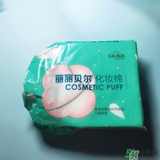 麗麗貝爾化妝棉綠色和白色那個好？麗麗貝爾綠色和白色對比