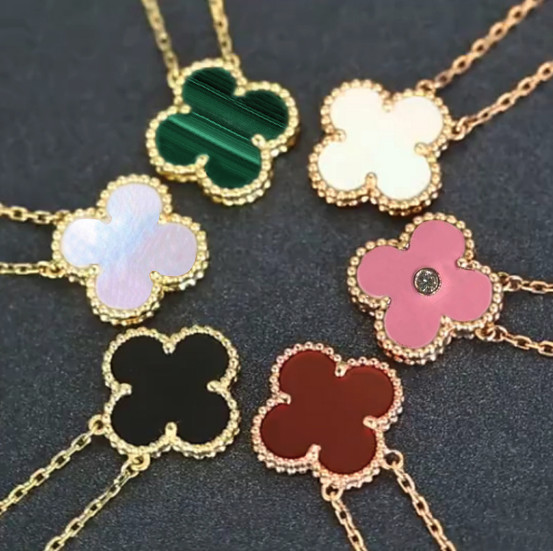 梵克雅寶四葉草項鏈哪個顏色好看？有玫瑰金的嗎