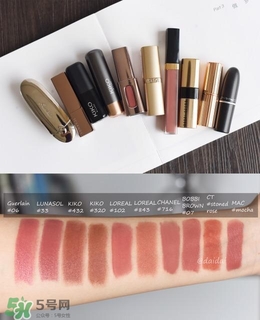 奶茶色口紅推薦 奶茶色口紅試色圖片 奶茶色口紅推薦 奶茶色口紅試色圖片