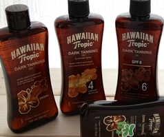 hawaiian tropic夏威夷美黑油黑鬼油怎么用？