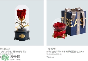 野獸派永生花多少錢？野獸派永生花專柜價格