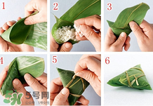 三角粽子怎么包？三角粽子的包法圖解 