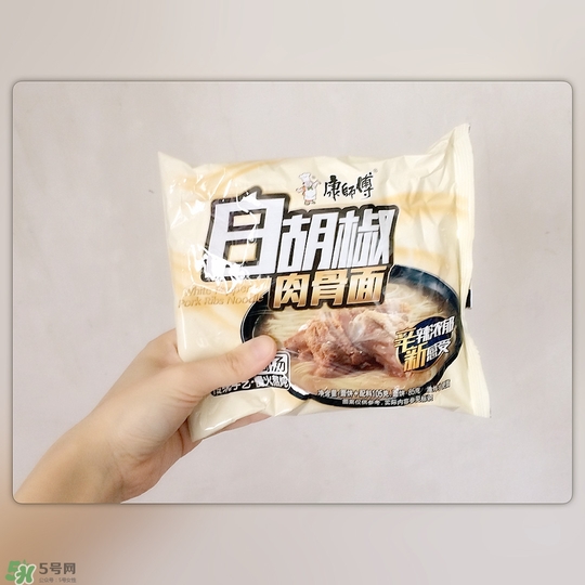 康師傅白胡椒肉骨面好吃嗎？康師傅白胡椒方便面味道怎樣