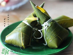 三角粽子怎么綁？三角粽子怎么綁繩子圖解？