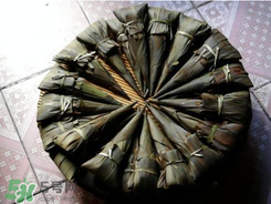 三角粽子怎么綁？三角粽子怎么綁繩子圖解？