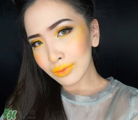 黃色腮紅適合黃皮嗎？黃色腮紅好看嗎試色