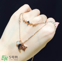 施華洛世奇星月項(xiàng)鏈多少錢？施華洛世奇星月雙鏈專柜價(jià)格
