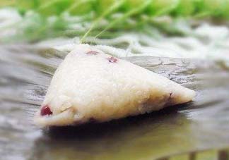 紅豆粽子怎么包？紅豆粽子的包法圖解