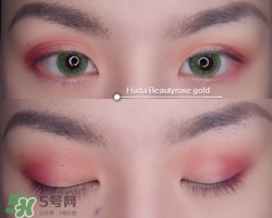 huda beauty眼影怎么畫(huà)？huda beauty眼影盤教程