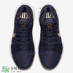 nike kyrie 3黑黃潑墨款多少錢？耐克歐文三代黑黃配色專柜價(jià)格