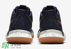 nike kyrie 3黑黃潑墨款多少錢？耐克歐文三代黑黃配色專柜價(jià)格
