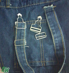 背帶褲的扣子怎么裝？背帶褲扣子安裝步驟圖