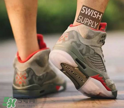 air jordan 5上腳怎么樣？喬丹5代戰(zhàn)靴aj5測評