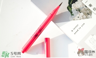 安耐曬安熱沙眉筆怎么用？安耐曬防水液體眉筆色號試色