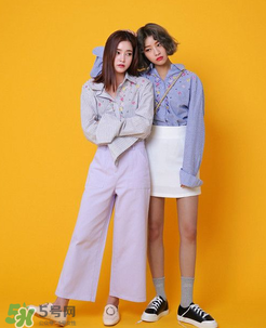 粉色闊腿褲配什么鞋子？粉色闊腿褲搭配鞋子圖片