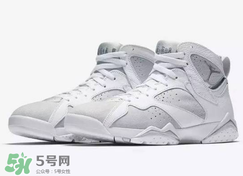 air jordan 7 pure platinum多少錢(qián)？AJ7白銀配色專(zhuān)柜價(jià)格