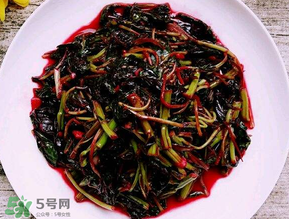 莧菜為什么會(huì)掉色？紅莧菜為什么會(huì)掉色？
