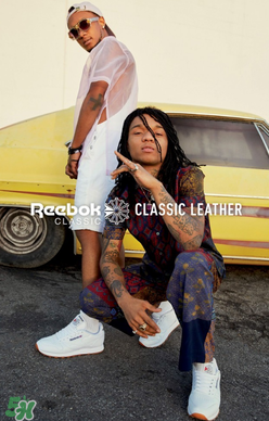 reebok黑色披頭士聯(lián)名classic leather運動鞋怎么樣_好看嗎？