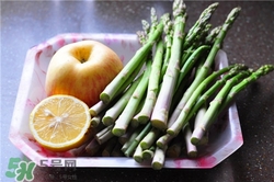 蘆筍可以榨汁嗎？蘆筍可以和什么一起榨汁