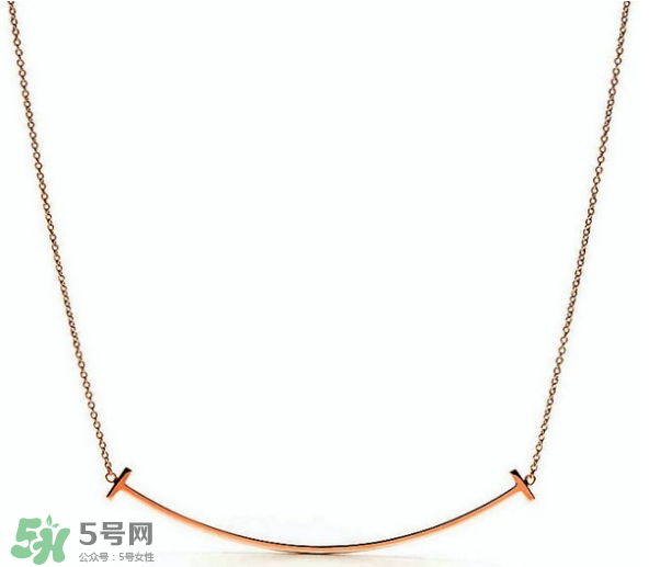 Tiffany t笑臉項鏈專柜價格 Tiffany t項鏈多少錢？