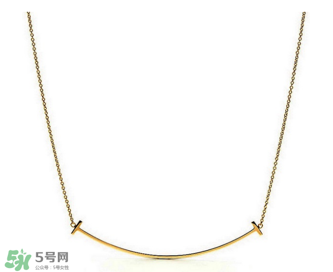 Tiffany t笑臉項鏈專柜價格 Tiffany t項鏈多少錢？