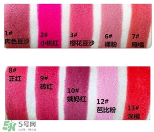 odbo口紅怎么樣？泰國(guó)odbo口紅試色