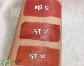 gogotales唇釉怎么樣？gogotales唇釉試色