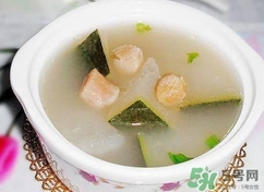 孕婦能喝冬瓜湯嗎？懷孕可以喝冬瓜湯嗎