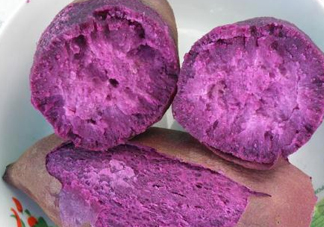 紫薯粥為什么是藍(lán)色的？紫薯長(zhǎng)芽了能吃嗎