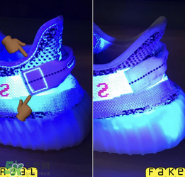adidas yeezy 350 v2 boost zebra白斑馬真假怎么分辨？