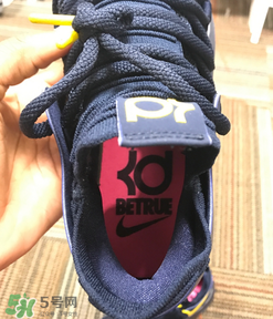 nike kd 10 be true彩虹配色實(shí)物怎么樣？杜蘭特10彩虹底照片曝光