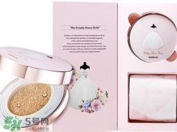 merbliss婚紗氣墊怎么樣？merbliss婚紗氣墊bb色號試色