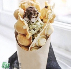 雞蛋仔冰淇淋怎么吃？雞蛋仔冰淇淋用硬冰淇淋還是軟冰淇淋