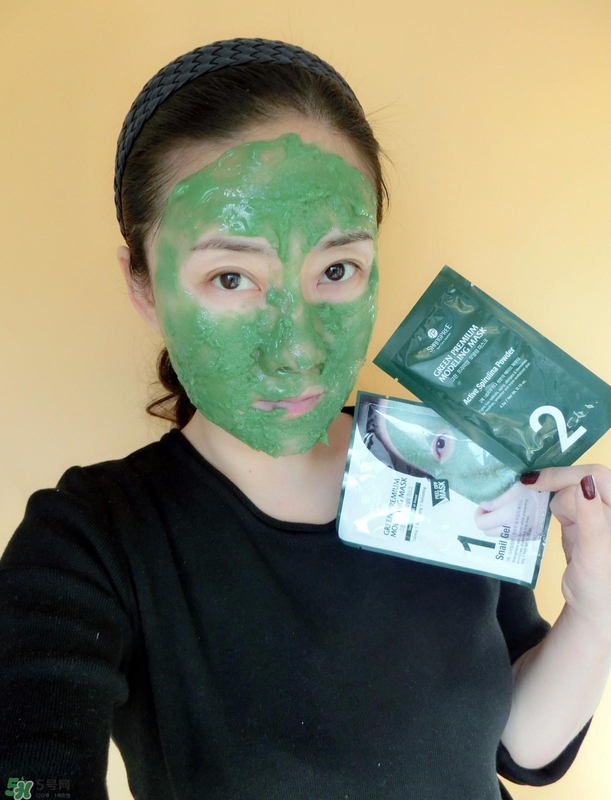 香蒲麗綠色面膜怎么用？香蒲麗綠色水光面膜使用方法