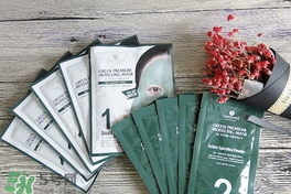 香蒲麗綠色水光面膜怎么樣？香蒲麗綠色面膜好用嗎