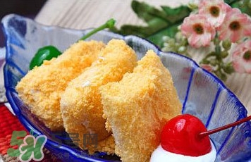 油炸冰淇淋為什么不化？油炸冰淇淋的做法