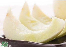 吃梨瓜有什么好處？梨瓜哪些人不能吃？