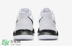 nike kyrie 3黑白配色多少錢？耐克歐文3代黑白配色專柜價(jià)格