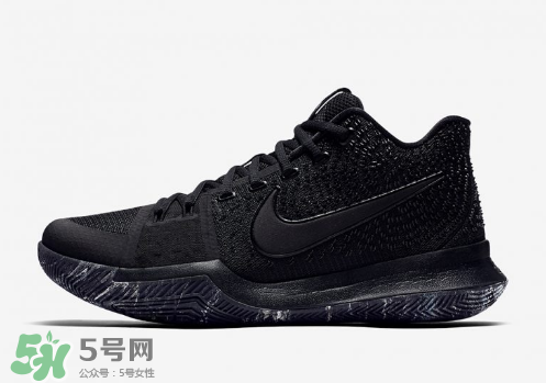 nike kyrie 3 triple black耐克歐文3代純黑配色什么時候發(fā)售？