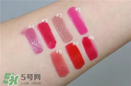 雅頓星幻液體唇膏色號(hào) 雅頓星幻液體唇膏試色